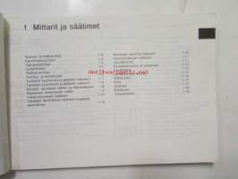Nissan Primera -Käyttöohjekirja Mallisarja P10