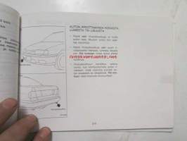 Nissan Primera -Käyttöohjekirja Mallisarja P10