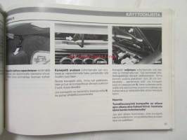 Audi 80 -Käyttöohjekirja 1988