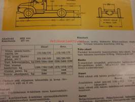 Bedford J 1 bens, ja diesel - tekn,tiedot / myyntiesite