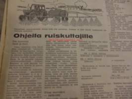 Koneviesti 1973/12.6.6.1973.sis,mm.Fiskarsin lautasäkeet.Ohjeita ruiskuttajille.Valmet 880 K kestotestissä.Mitä mieltä Scaniasta ?.