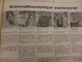 Koneviesti 1973/12.6.6.1973.sis,mm.Fiskarsin lautasäkeet.Ohjeita ruiskuttajille.Valmet 880 K kestotestissä.Mitä mieltä Scaniasta ?.