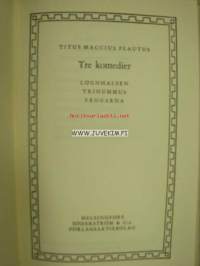 Plautus; Tre komedier