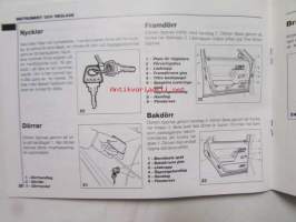 Lada 110 Sedan STW -Instruktionsbok