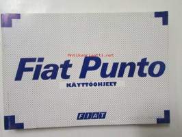 Fiat Punto käyttöohjeet 1999