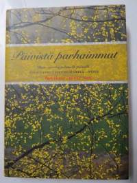 Päivistä parhaimmat - Runo vuoden jokaiselle päivälle