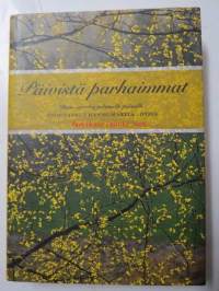 Päivistä parhaimmat - Runo vuoden jokaiselle päivälle