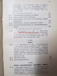 Suomen merioikeus pääpiirteittäin