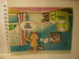 lehtiaukeama kuva karvinen garfield  1/90  moi miten menee?.