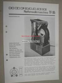 Hofmann Reifenwalkmachine TF 85 -myyntiesite