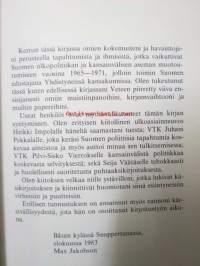 38. kerros - havaintoja ja muistiinpanoja vuosilta 1965-1971