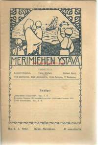 Merimiehen ystävä 1922 nro 6-7