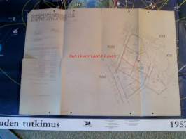 tampereen kaupunkin ylä-pispalan kaupunginosan korttelista nr 1032laadittu 20.11.1948 laadittu tonttijako kartta