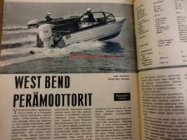 Tekniikan Maailma 1962 / 3, koeajo Simca Adriane, West Bend perämoottorit