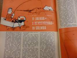 Tekniikan Maailma 1962 / 3, koeajo Simca Adriane, West Bend perämoottorit