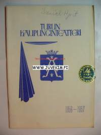 Turun kaupunginteatteri 1956-1957 Daniel Hjort -käsiohjelma