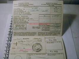 verolippu  19.12.1951