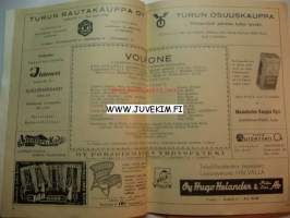 Turun kaupunginteatteri 1957-1958 Volrone -käsiohjelma