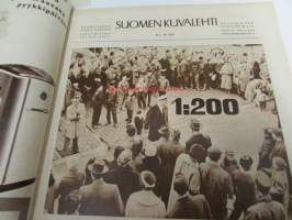 Suomen Kuvalehti 1959 nr 39, Sisä-Suomen öljysatama Pori, Hrushtshev Amerikassa (9 sivua), Ståhlbergin patsaan matka puolen Helsingin halki, viulut soivat