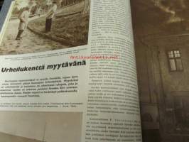 Suomen Kuvalehti 1959 nr 39, Sisä-Suomen öljysatama Pori, Hrushtshev Amerikassa (9 sivua), Ståhlbergin patsaan matka puolen Helsingin halki, viulut soivat
