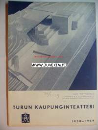 Turun kaupunginteatteri 1958-1959 Laahus -käsiohjelma