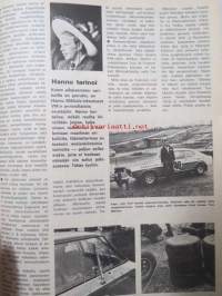 Vauhdin Maailma 1971 nr 1 -mm. Pika Wartburg Melkus RS 1000, Kipinät kohdalleen,  suuri rannekellojen testi hintatietoineen mm Zenith chronograph jne. Opel