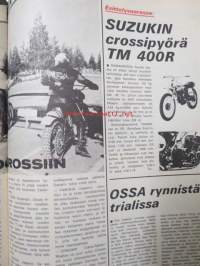 Vauhdin Maailma 1971 nr 1 -mm. Pika Wartburg Melkus RS 1000, Kipinät kohdalleen,  suuri rannekellojen testi hintatietoineen mm Zenith chronograph jne. Opel