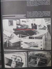 Vauhdin Maailma 1971 nr 2 -mm. Turistina Montessa Hannu Mikkola, Racing Car show, Boat show London, Monte-Carlon ralli Rauno tankilla viidenneksi, Siwa Spyder,
