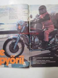Vauhdin maailma 1975 nr 9 -sis. mm. seur. artikkelit / kuvat / mainokset; Suzuki Wankel, Lella Lombardi, MM-Motocross, Ford Escort, Solifer, Ari Vatanen