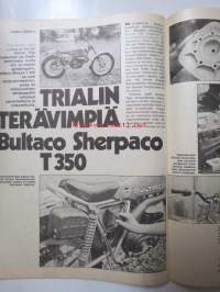 Vauhdin maailma 1975 nr 9 -sis. mm. seur. artikkelit / kuvat / mainokset; Suzuki Wankel, Lella Lombardi, MM-Motocross, Ford Escort, Solifer, Ari Vatanen