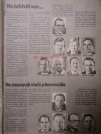 Vauhdin maailma 1975 nr 8 -mm. Imatran MM-TT, Suurajo-opas, Saabit m.-76, Kansanedustajatko autoilijan asialla?