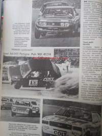 Vauhdin maailma 1975 nr 8 -mm. Imatran MM-TT, Suurajo-opas, Saabit m.-76, Kansanedustajatko autoilijan asialla?