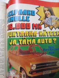 Vauhdin maailma 1975 nr 8 -mm. Imatran MM-TT, Suurajo-opas, Saabit m.-76, Kansanedustajatko autoilijan asialla?