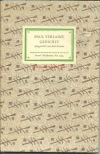 Gedichte. (Insel-Bücherei Nr.394) Paul Verlaine; Karl KrolowInsel Verlag; Insel-Bücherei, 1957, 79, Hardcover