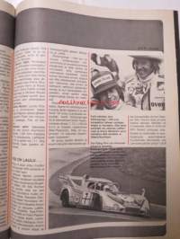 Vauhdin maailma 1975 nr 7 -mm. Kenneth Calenius esittelee sivuvaunut TT:n, paalupaikalla Pentti Airikkala?, Turbo meidän laskuumme, kiitos!, Ruotsin gran prix