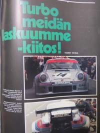 Vauhdin maailma 1975 nr 7 -mm. Kenneth Calenius esittelee sivuvaunut TT:n, paalupaikalla Pentti Airikkala?, Turbo meidän laskuumme, kiitos!, Ruotsin gran prix