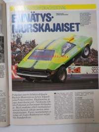 Vauhdin Maailma 1980 nr 9 -mm. Kuukauden profiili Lasse Lampi, VM maistelee Audi200T ja Renault 5 Turbo, Mantorp Drag Race &quot;ennätysmurskajaiset&quot;, Euroopan GP radat