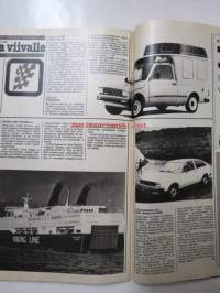 Vauhdin Maailma 1980 nr 9 -mm. Kuukauden profiili Lasse Lampi, VM maistelee Audi200T ja Renault 5 Turbo, Mantorp Drag Race &quot;ennätysmurskajaiset&quot;, Euroopan GP radat