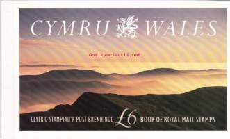 Wales - Postimerkkivihko: CYMRU WALES, 1992. DX 13