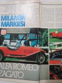 Vauhdin Maailma 1981 nr 6 -mm. FHRA Car Show 1981 helsingin jäähallissa, Rally Csta Smeralda, Drag racing, Indiapolis 500 mailia Johnny Rutherford &quot;Teksasin