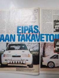 Vauhdin Maailma 1981 nr 10 -mm. McLaren formulaverstas, Suzuki GS 500 EMX Katana japanilainen euro-ohjus, F1 Saksan, Itävallan ja Hollannin GP, Torppa Race