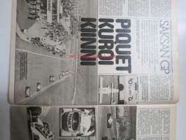 Vauhdin Maailma 1981 nr 10 -mm. McLaren formulaverstas, Suzuki GS 500 EMX Katana japanilainen euro-ohjus, F1 Saksan, Itävallan ja Hollannin GP, Torppa Race
