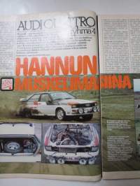Vauhdin Maailma 1981 nr 11 -mm. Stadioncrossia, Road Racing kausi -81, Sprint Racing titaanien sotaa, Drag Racing SM-Finaalit 1981 uudet nimet valtaan, Nahkapukujen