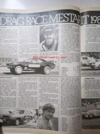 Vauhdin Maailma 1981 nr 11 -mm. Stadioncrossia, Road Racing kausi -81, Sprint Racing titaanien sotaa, Drag Racing SM-Finaalit 1981 uudet nimet valtaan, Nahkapukujen