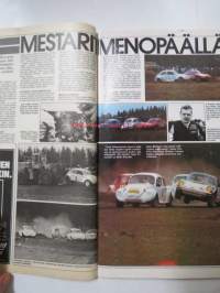 Vauhdin maailma 1982 nr 6 -mm. Le Mans 50 vuotta, Chervolet Monza Spyder, Chevrolet Corvette Stingray 439cid, 47. Päijänneajo, Chevy Vega Pro Street, Pro Stock