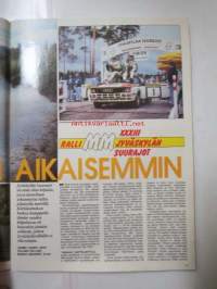 Vauhdin Maailma 1983 nr 10, Jyväskylä, Kremer katuPorsche r5, Formula 1 Itävalta ja Hockenheim, BMW beachbike, SM 125, Ahveniston syyskilpailut, Mantorp Drag