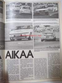 Vauhdin Maailma 1983 nr 10, Jyväskylä, Kremer katuPorsche r5, Formula 1 Itävalta ja Hockenheim, BMW beachbike, SM 125, Ahveniston syyskilpailut, Mantorp Drag