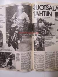 Vauhdin Maailma 1983 nr 6 -mm. Hämeenlinnan ajot, Citroen Visa GT, Suzuki RM jääradalla, SM drag, Räyskälän ja Ahveniston RR SM, Autosuunnistus, Chevy Nova