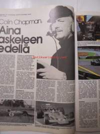 Vauhdin Maailma 1983 nr 3 -mm. BMW 323i, Tunturiralli, A-S palsta, Colin Chapman ehkä suurin kaikista, Mini tonni, Chervolet Corvette nyt on piru irti, Satakunta