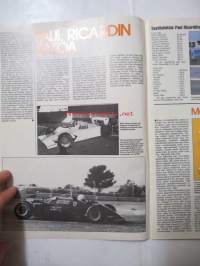 Vauhdin Maailma 1983 nr 2 -mm. Renault Alpine Turbo, Formula ykkösen uutiset, Mitsubishi Colt Turbo, Tunturiralli, Keke Rosberg maailmanmestari kertoo, Honda 1100